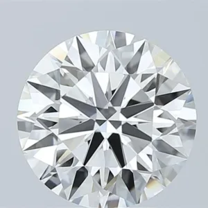 3.07 Carat Round F VVS2 Lab Diamond