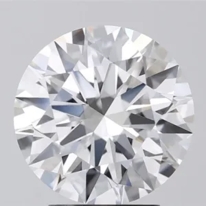 3.07 Carat Round F VVS2 Lab Diamond