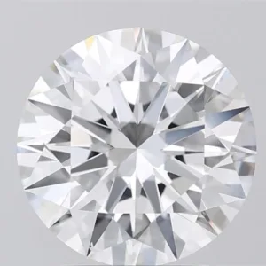 3.07 Carat Round F VVS2 Lab Diamond