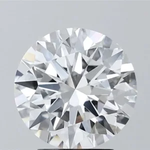 3.07 Carat Round F VVS2 Lab Diamond