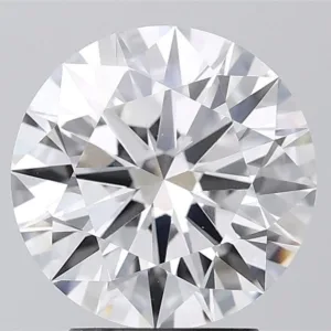 3.07 Carat Round F VVS2 Lab Diamond
