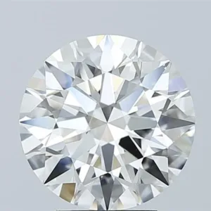3.07 Carat Round F VVS2 Lab Diamond