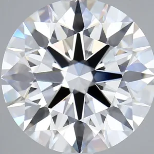 3.07 Carat Round F VVS2 Lab Diamond