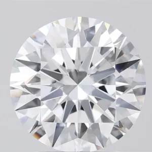 3.07 Carat Round F VVS2 Lab Diamond