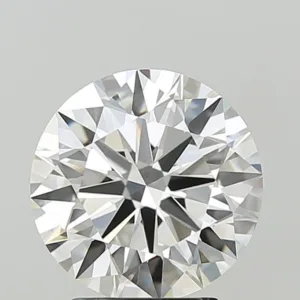 3.07 Carat Round F VVS2 Lab Diamond