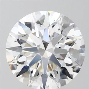 3.08 Carat Round E VVS2 Lab Diamond