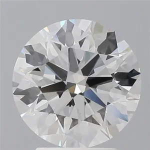3.08 Carat Round E VVS2 Lab Diamond