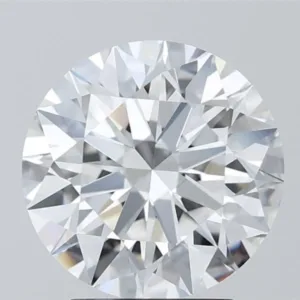 3.08 Carat Round F VVS2 Lab Diamond
