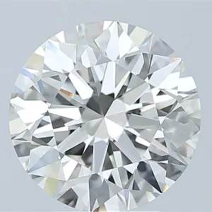 3.08 Carat Round F VVS2 Lab Diamond