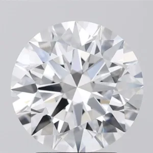 3.08 Carat Round F VVS2 Lab Diamond