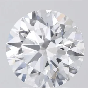 3.08 Carat Round F VVS2 Lab Diamond