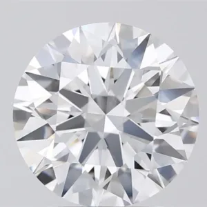 3.08 Carat Round F VVS2 Lab Diamond