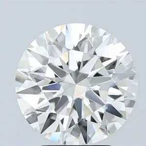 3.08 Carat Round F VVS2 Lab Diamond