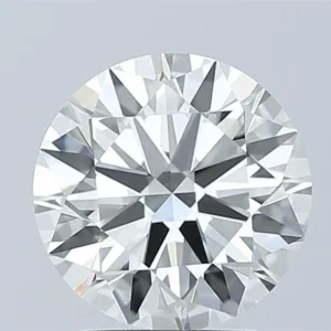 3.08 Carat Round F VVS2 Lab Diamond
