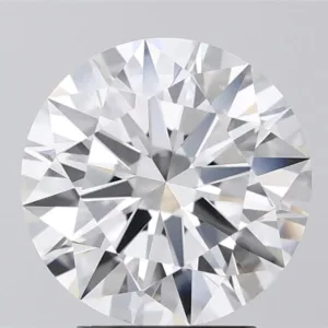 3.08 Carat Round F VVS2 Lab Diamond