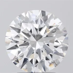 3.08 Carat Round F VVS2 Lab Diamond