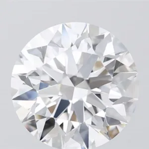 3.08 Carat Round F VVS2 Lab Diamond