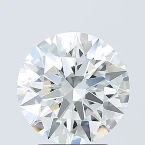 3.08 Carat Round F VVS2 Lab Diamond