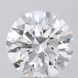 3.08 Carat Round F VVS2 Lab Diamond