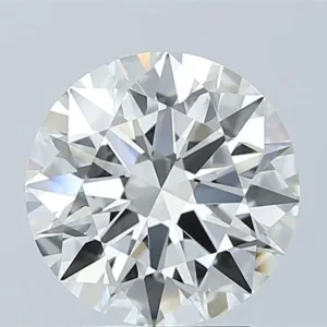 3.08 Carat Round F VVS2 Lab Diamond
