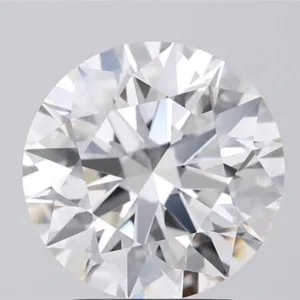 3.08 Carat Round F VVS2 Lab Diamond