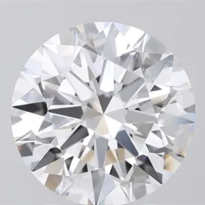 3.08 Carat Round F VVS2 Lab Diamond