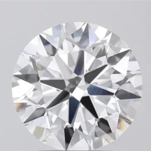 3.08 Carat Round F VVS2 Lab Diamond