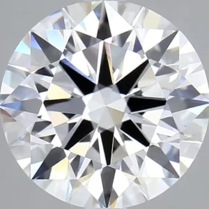 3.08 Carat Round F VVS2 Lab Diamond