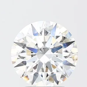 3.08 Carat Round F VVS2 Lab Diamond