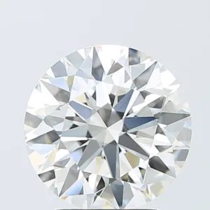 3.08 Carat Round F VVS2 Lab Diamond
