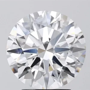 3.09 Carat Round E VVS2 Lab Diamond