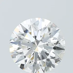 3.09 Carat Round E VVS2 Lab Diamond