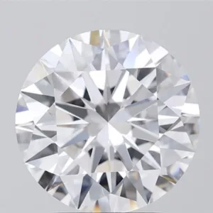 3.09 Carat Round E VVS2 Lab Diamond
