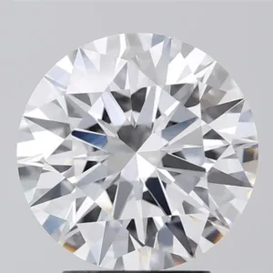 3.09 Carat Round E VVS2 Lab Diamond