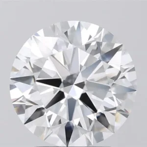 3.09 Carat Round E VVS2 Lab Diamond