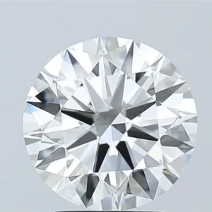 3.09 Carat Round E VVS2 Lab Diamond
