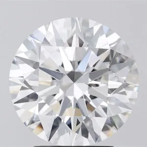 3.09 Carat Round E VVS2 Lab Diamond