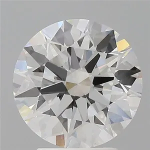 3.09 Carat Round E VVS2 Lab Diamond