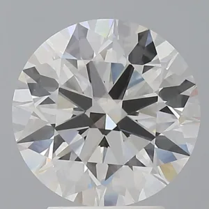 3.09 Carat Round E VVS2 Lab Diamond