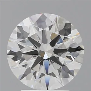 3.09 Carat Round E VVS2 Lab Diamond