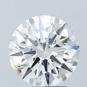 3.09 Carat Round E VVS2 Lab Diamond
