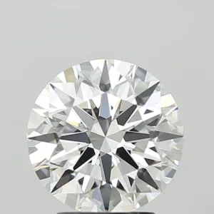 3.09 Carat Round F VVS2 Lab Diamond