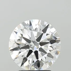 3.09 Carat Round F VVS2 Lab Diamond