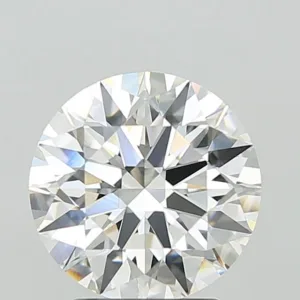 3.09 Carat Round F VVS2 Lab Diamond