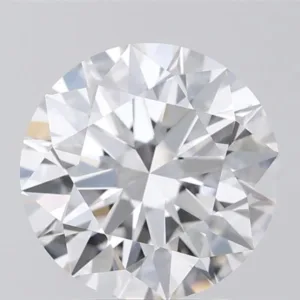 3.09 Carat Round F VVS2 Lab Diamond