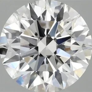3.09 Carat Round F VVS2 Lab Diamond