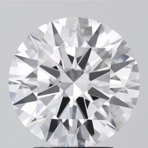 3.09 Carat Round F VVS2 Lab Diamond