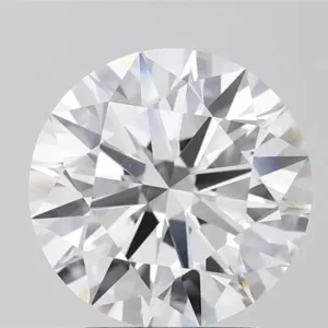 3.09 Carat Round F VVS2 Lab Diamond
