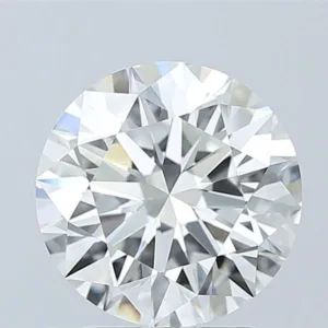 3.09 Carat Round F VVS2 Lab Diamond