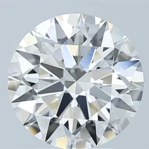 3.09 Carat Round F VVS2 Lab Diamond
